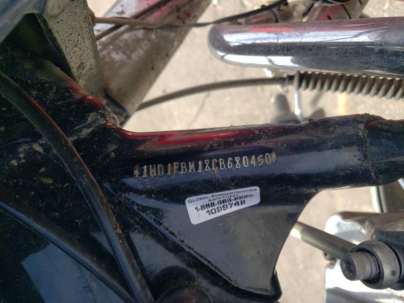 2012 Harley-davidson Flhr მანქანა იყიდება აუქციონზე, vin: 1HD1FBM18CB680450, აუქციონის ნომერი: 48036576