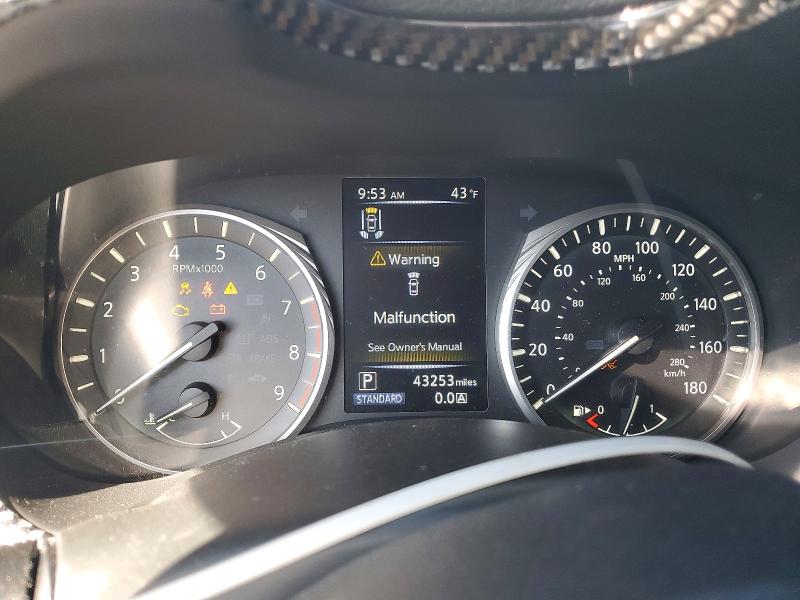 46844436 :رقم المزاد ، JN1EV7BR6NM341739 vin ، 2022 Infiniti Q50 مزاد بيع
