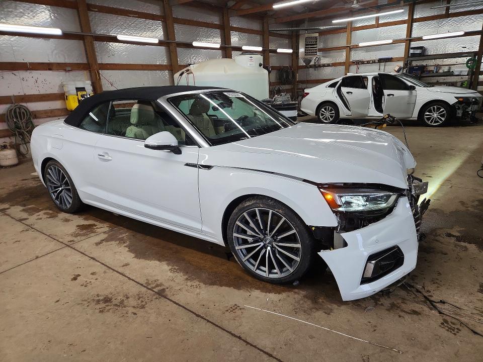 45532286 :رقم المزاد ، WAU2NGF51JN016506 vin ، 2018 Audi A5 مزاد بيع