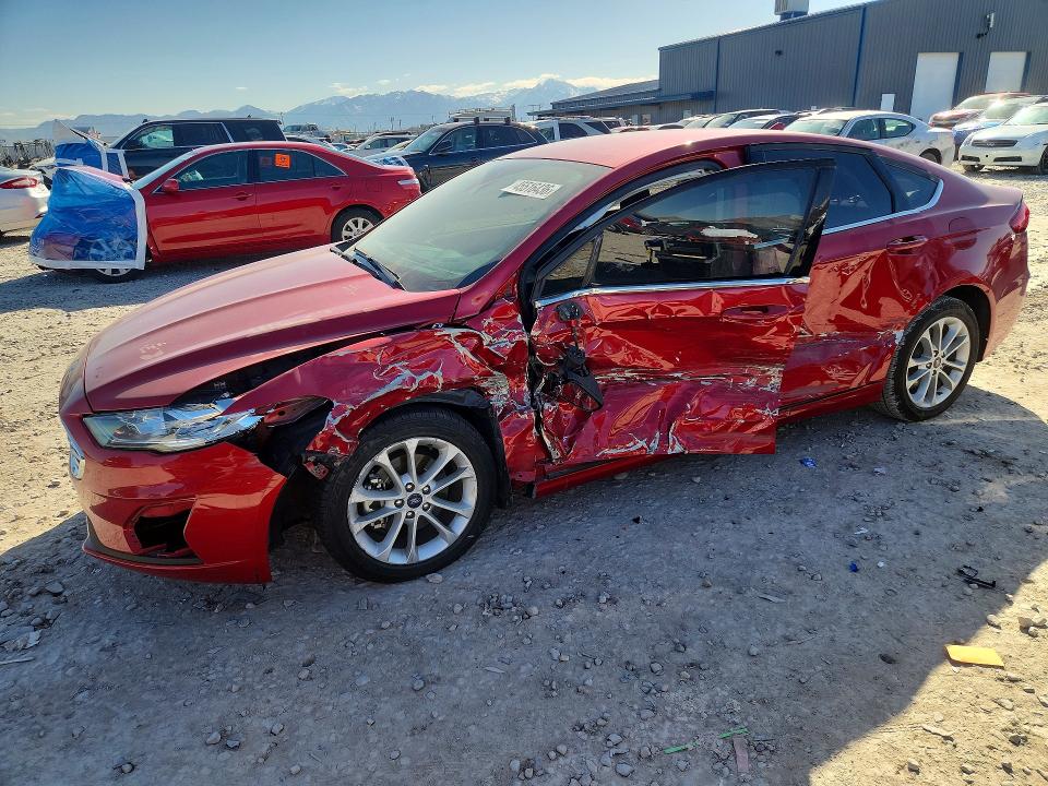 45516436 :رقم المزاد ، 3FA6P0HD6LR189664 vin ، 2020 Ford Fusion مزاد بيع