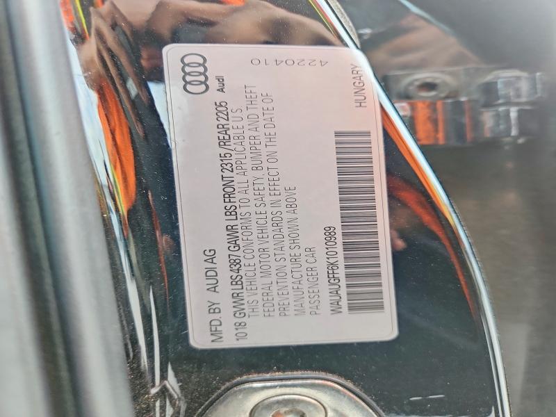 48070246 :رقم المزاد ، WAUAUGFF6K1010989 vin ، 2019 Audi A3 مزاد بيع