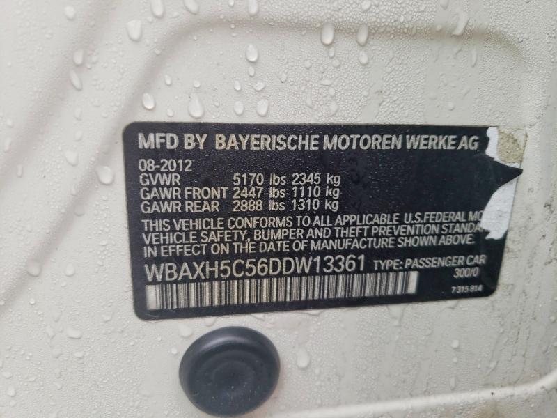 Продажа на аукционе авто 2013 Bmw 528, vin: WBAXH5C56DDW13361, номер лота: 46348446