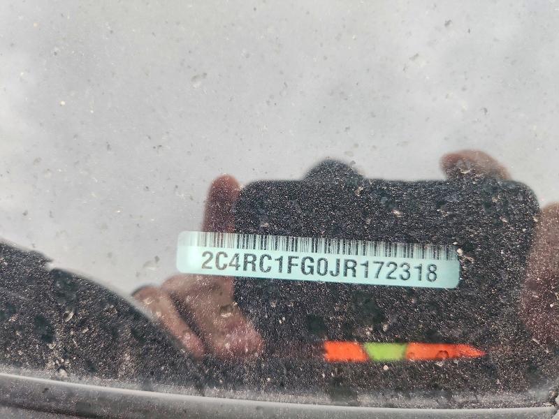 41639486 :رقم المزاد ، 2C4RC1FG0JR172318 vin ، 2018 Chrysler Pacifica مزاد بيع