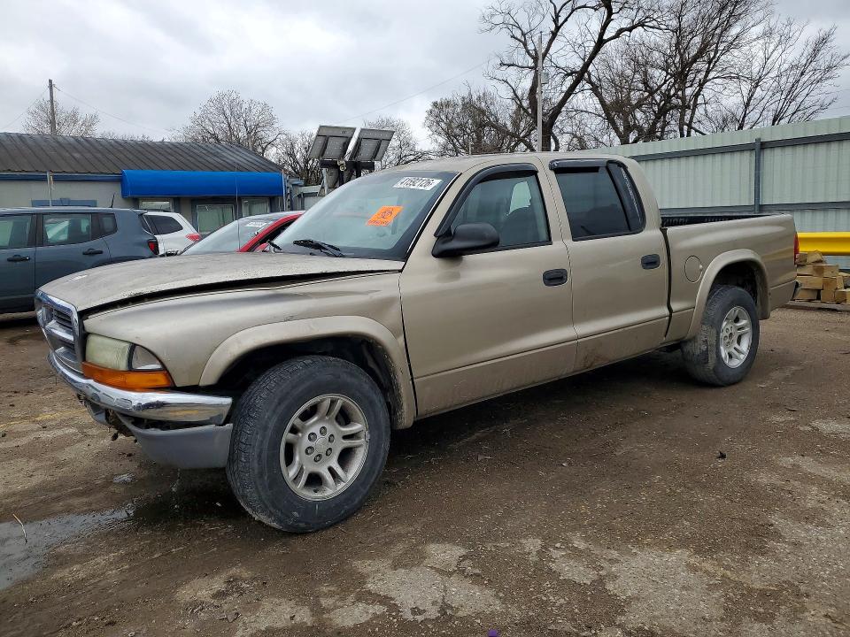 2003 Dodge Dakota მანქანა იყიდება აუქციონზე, vin: 1D7HL48NX3S141433, აუქციონის ნომერი: 41592126
