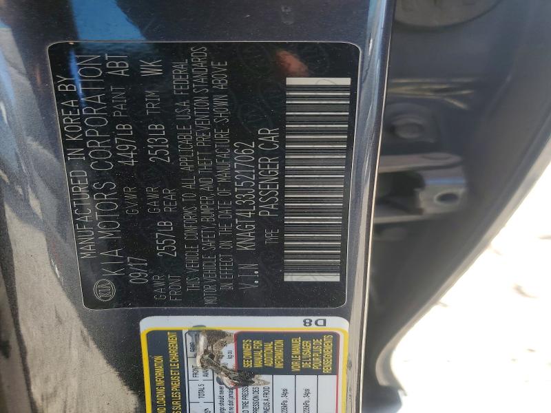 Продажа на аукционе авто 2018 Kia Optima, vin: KNAGT4L33J5217062, номер лота: 45947616