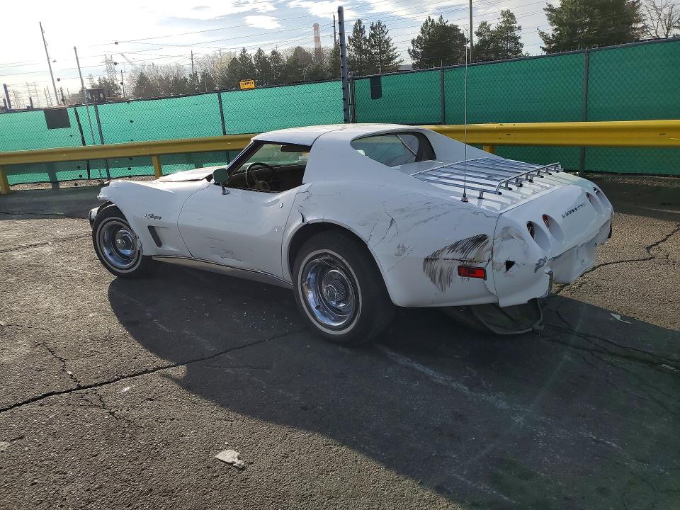 1975 Chev Corvette მანქანა იყიდება აუქციონზე, vin: 1Z37J5S423167, აუქციონის ნომერი: 47426106