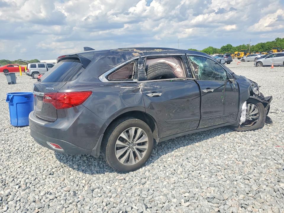 Продаж на аукціоні авто 2016 Acura Mdx, vin: 5FRYD3H47GB009451, номер лоту: 47510196