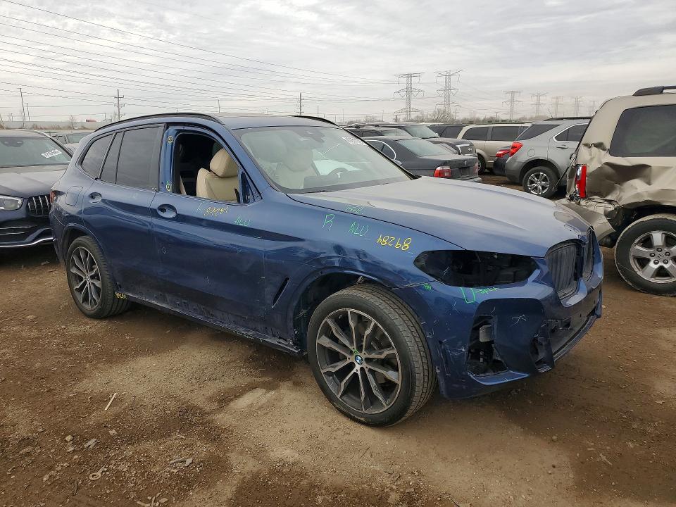Aukcja sprzedaży 2022 Bmw X3, vin: 5UX53DP09N9L47130, numer aukcji: 47251106