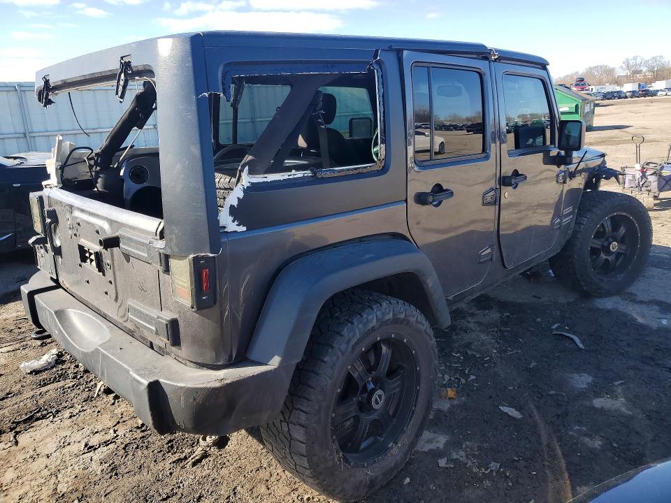 Продажа на аукционе авто 2016 Jeep Wrangler Unlimited, vin: 1C4BJWDG9GL278744, номер лота: 46536446