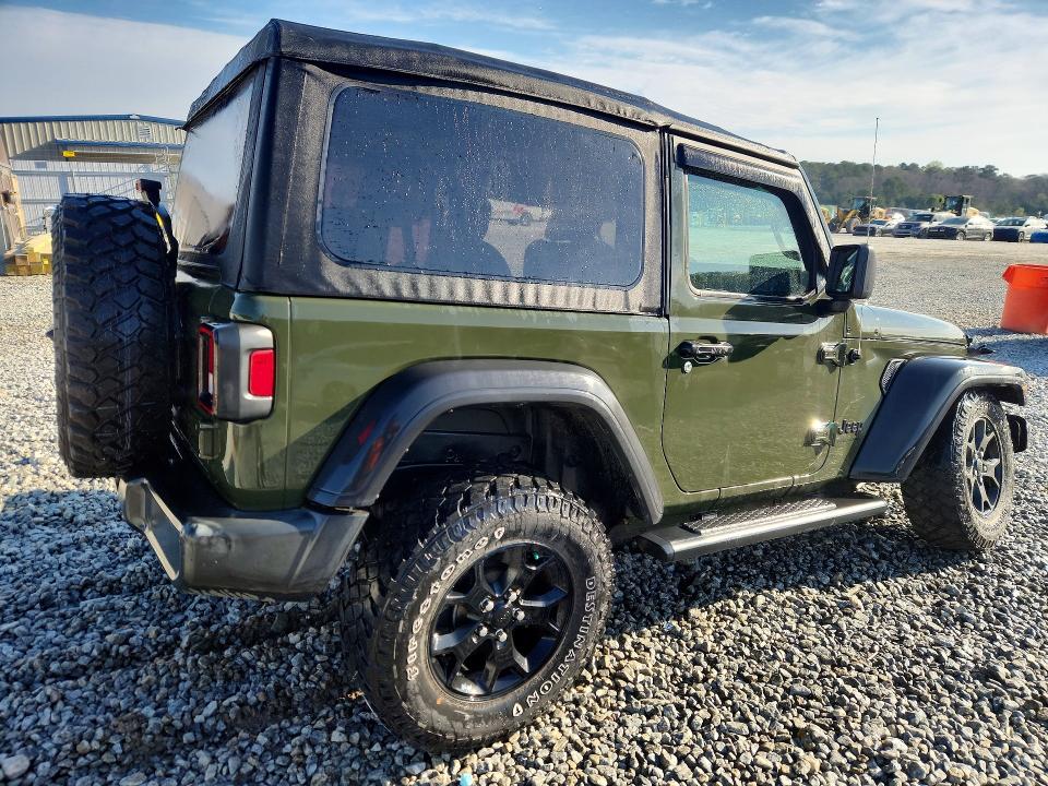 2021 Jeep Wrangler მანქანა იყიდება აუქციონზე, vin: 1C4GJXAN8MW626123, აუქციონის ნომერი: 45678596