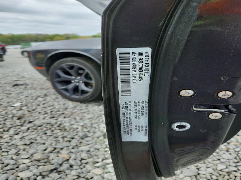 47442716 :رقم المزاد ، 2C3CDZAG6LH243494 vin ، 2020 Dodge Challenger مزاد بيع