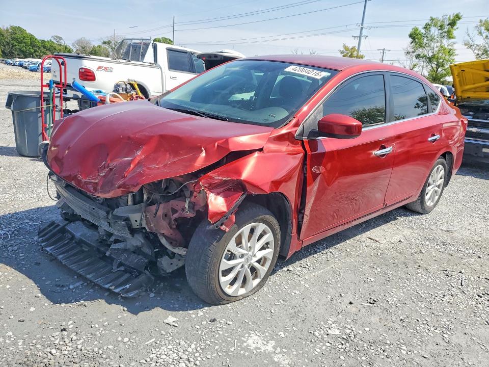 2018 Nissan Sentra მანქანა იყიდება აუქციონზე, vin: 3N1AB7AP5JY282469, აუქციონის ნომერი: 42004016