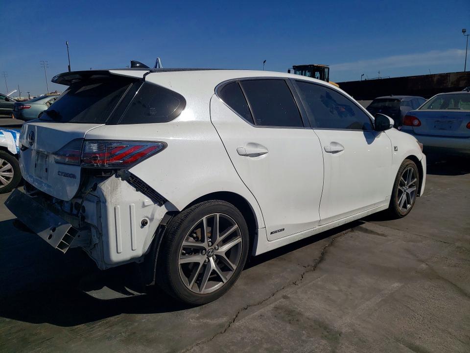 45625016 :رقم المزاد ، JTHKD5BH5F2247765 vin ، 2015 Lexus Ct 200h مزاد بيع