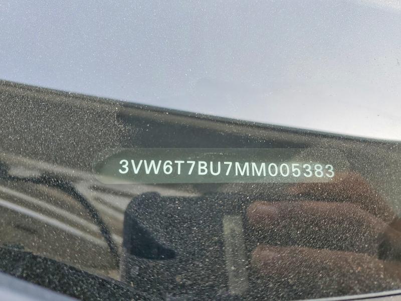 Aukcja sprzedaży 2021 Volkswagen Jetta, vin: 3VW6T7BU7MM005383, numer aukcji: 48111906