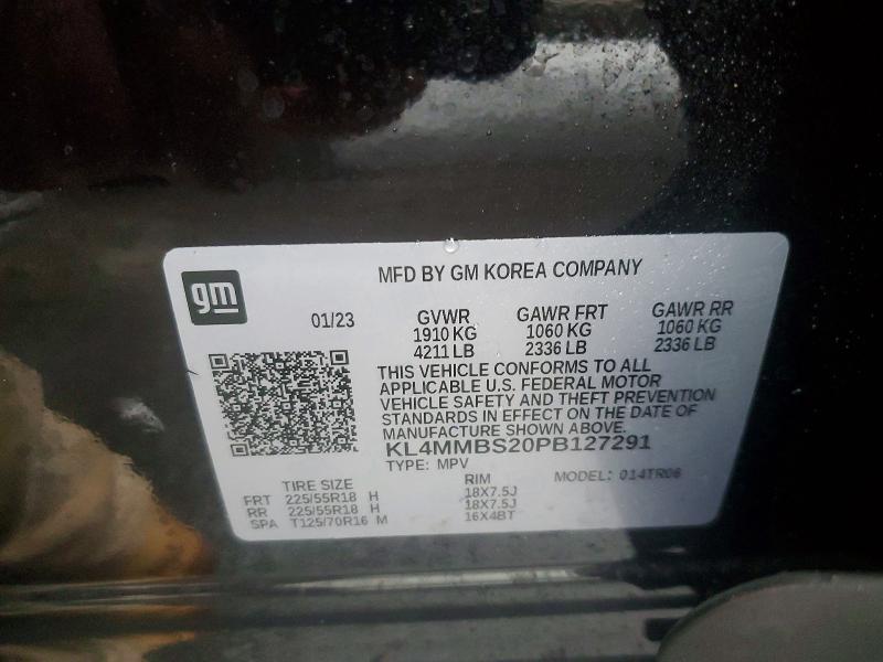 79465775 :رقم المزاد ، KL4MMBS20PB127291 vin ، 2023 Buick Encore Gx مزاد بيع