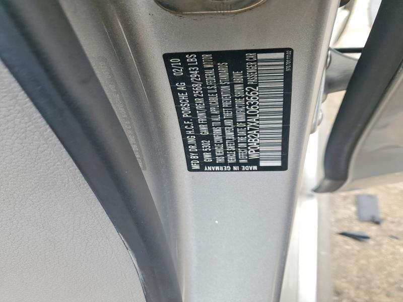 Aukcja sprzedaży 2010 Porsche Panamera, vin: WP0AB2A7XAL063662, numer aukcji: 47265546