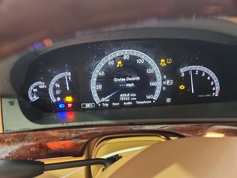 Aukcja sprzedaży 2010 Mercedes-benz S, vin: WDDNG8GBXAA338420, numer aukcji: 45800836