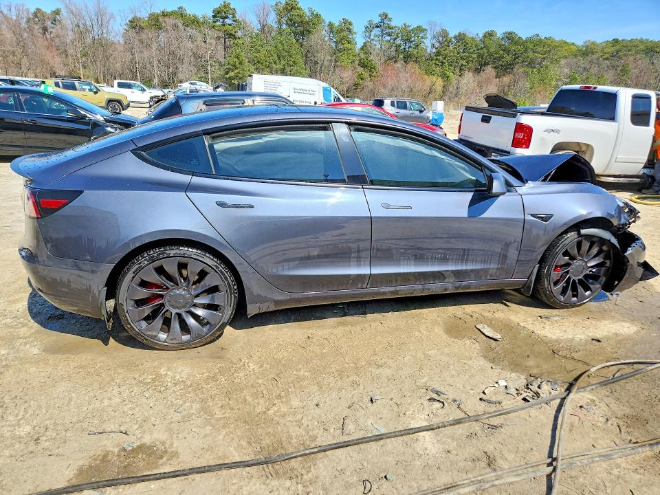 2023 Tesla Model 3 მანქანა იყიდება აუქციონზე, vin: 5YJ3E1ECXPF635200, აუქციონის ნომერი: 46663136