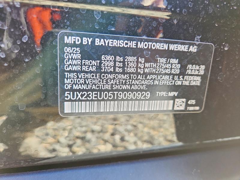 Aukcja sprzedaży 2026 Bmw X5, vin: 5UX23EU05T9090929, numer aukcji: 79921585