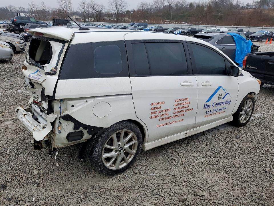 2013 Mazda 5 მანქანა იყიდება აუქციონზე, vin: JM1CW2DL6D0160448, აუქციონის ნომერი: 79578035