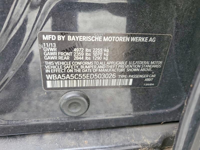 Продажа на аукционе авто 2014 Bmw 528, vin: WBA5A5C55ED503026, номер лота: 79796835