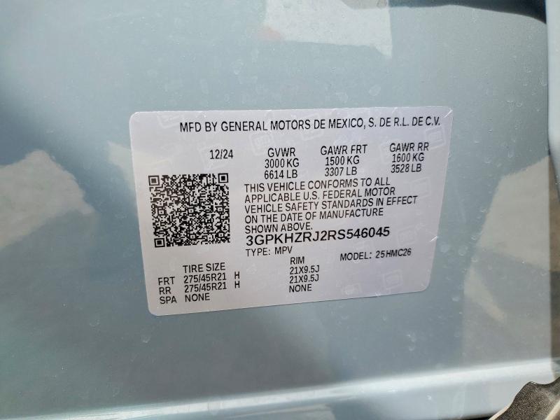Продажа на аукционе авто 2024 Honda Prologue, vin: 3GPKHZRJ2RS546045, номер лота: 47751856
