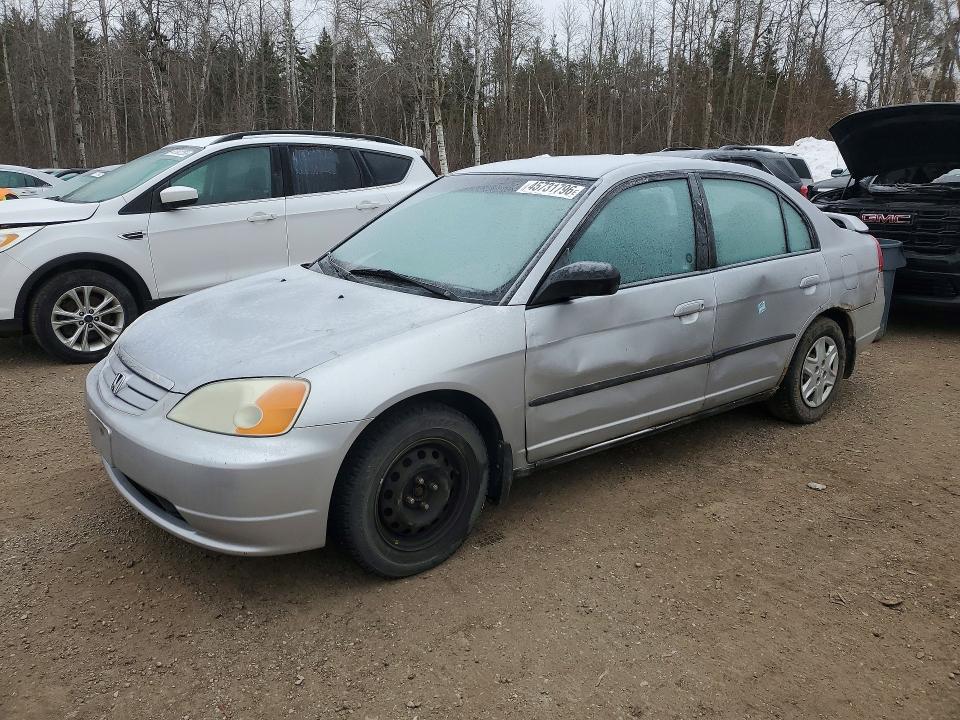 45731796 :رقم المزاد ، 2HGES16483H943268 vin ، 2003 Honda Civic Dx-g 4dr مزاد بيع