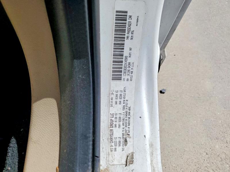 46706386 :رقم المزاد ، 1C3BCBEB5CN149909 vin ، 2012 Chrysler 200 مزاد بيع
