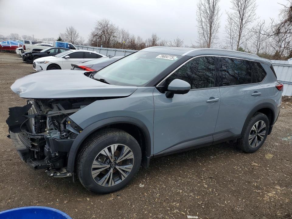 79604775 :رقم المزاد ، 5N1AT3BB7MC777707 vin ، 2021 Nissan Rogue مزاد بيع