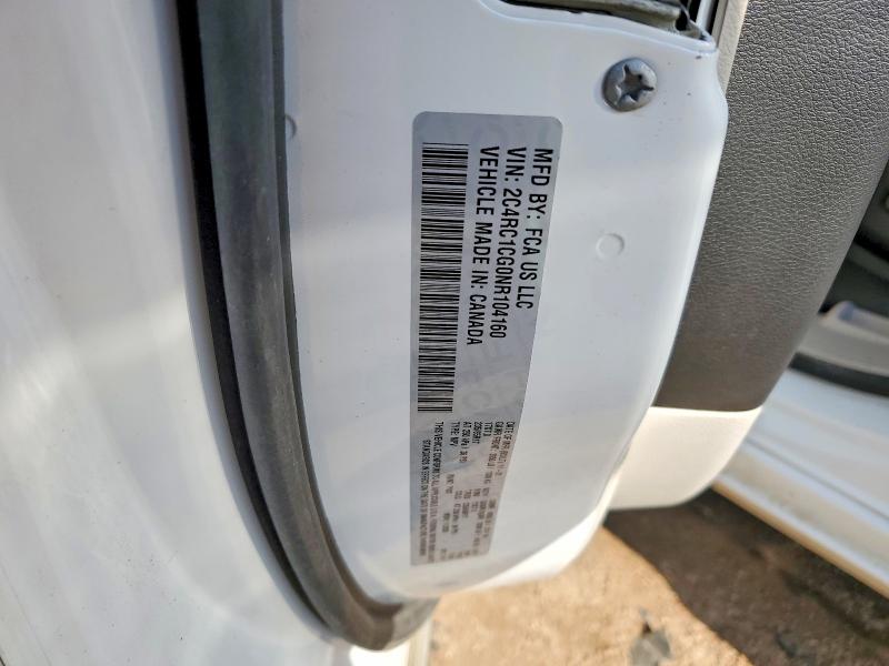 Продажа на аукционе авто 2022 Chrysler Voyager, vin: 2C4RC1CG0NR104160, номер лота: 45552086