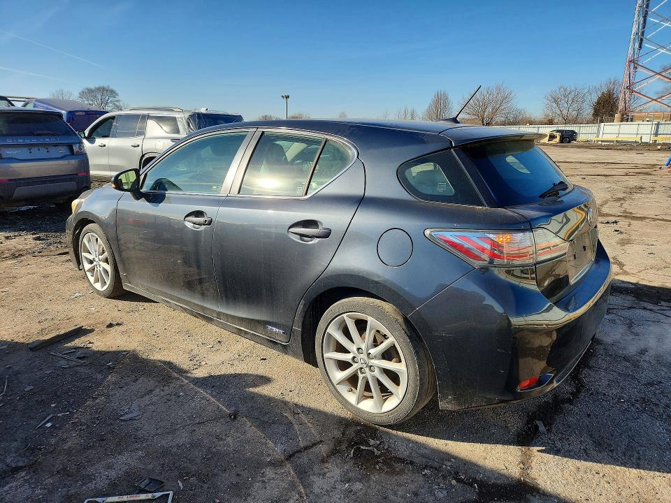 2011 Lexus Ct 200h მანქანა იყიდება აუქციონზე, vin: JTHKD5BH6B2000782, აუქციონის ნომერი: 79432115