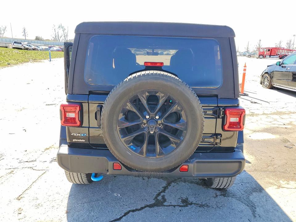 46393956 :رقم المزاد ، 1C4JJXP61NW170974 vin ، 2022 Jeep Wrangler Unlimited مزاد بيع