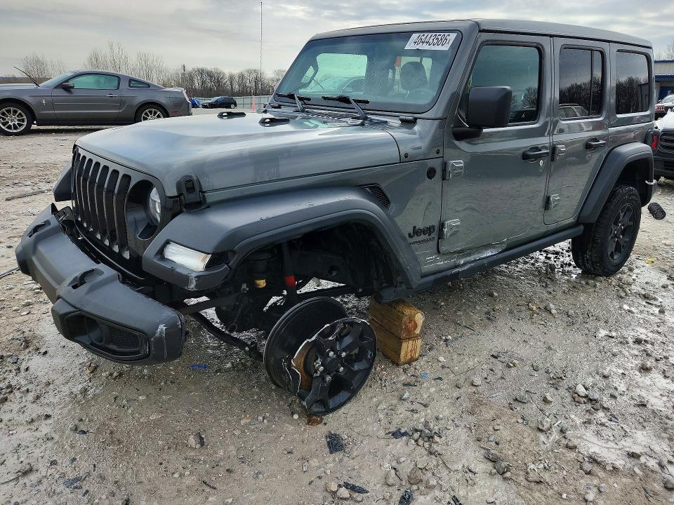 Aukcja sprzedaży 2021 Jeep Wrangler Unlimited, vin: 1C4HJXDN2MW620642, numer aukcji: 46443586