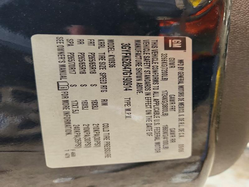 46829706 :رقم المزاد ، 3GYFK62847G190914 vin ، 2007 Cadillac Escalade مزاد بيع