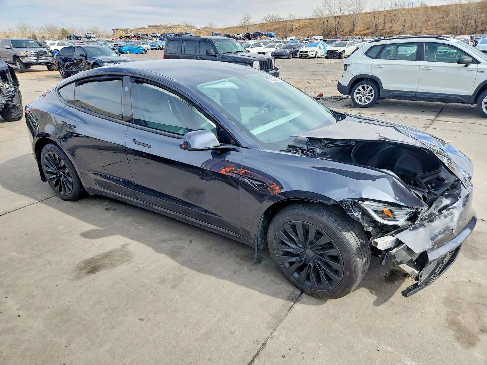 2025 Tesla Model 3 მანქანა იყიდება აუქციონზე, vin: 5YJ3E1EB0SF007906, აუქციონის ნომერი: 79206985