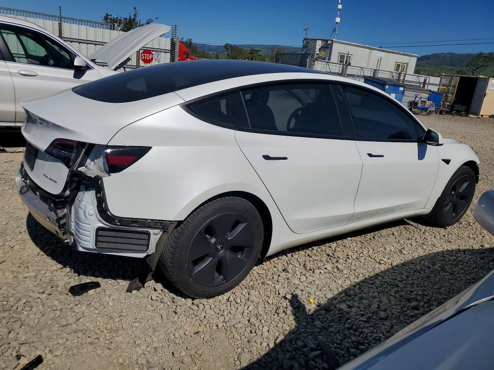 2022 Tesla Model 3 მანქანა იყიდება აუქციონზე, vin: 5YJ3E1EB4NF178727, აუქციონის ნომერი: 41770616