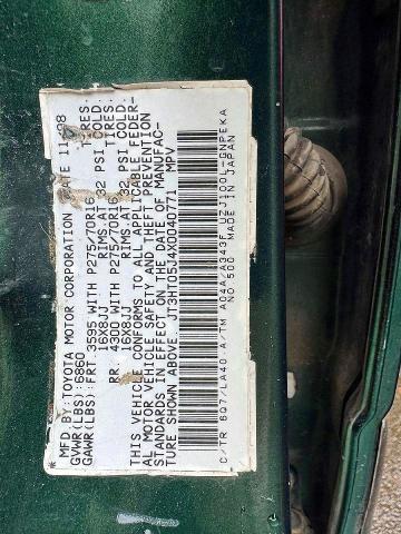 Aukcja sprzedaży 1999 Toyota Land Cruiser, vin: JT3HT05J4X0040771, numer aukcji: 46785606