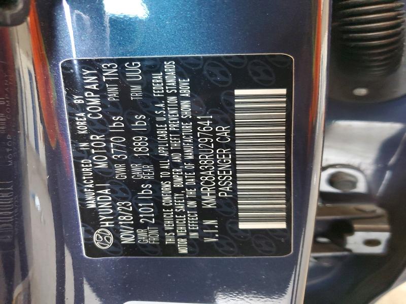 47717676 :رقم المزاد ، KMHRC8A38RU297641 vin ، 2024 Hyundai Venue مزاد بيع