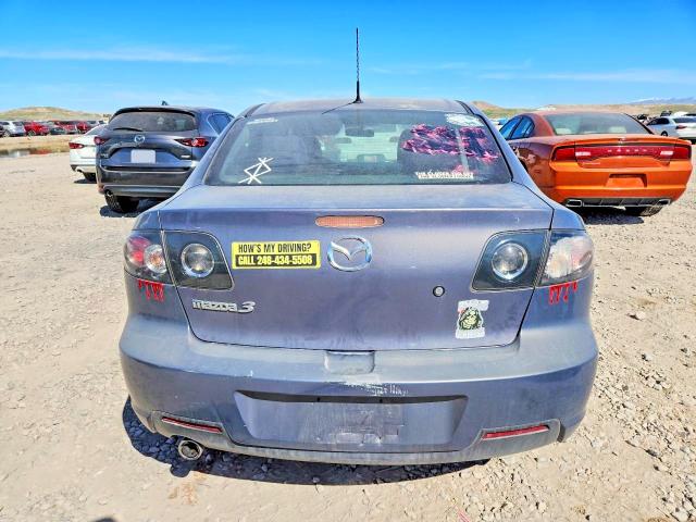 2008 Mazda 3 მანქანა იყიდება აუქციონზე, vin: JM1BK32GX81821868, აუქციონის ნომერი: 47039026