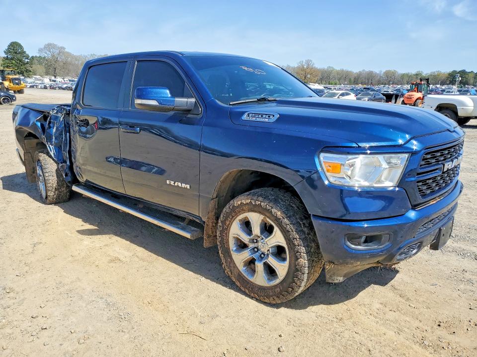 2022 Ram 1500 მანქანა იყიდება აუქციონზე, vin: 1C6SRFFT3NN129306, აუქციონის ნომერი: 45522356