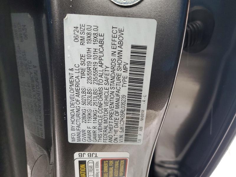 Aukcja sprzedaży 2024 Acura Rdx, vin: 5J8TC2H35RL035239, numer aukcji: 78578235