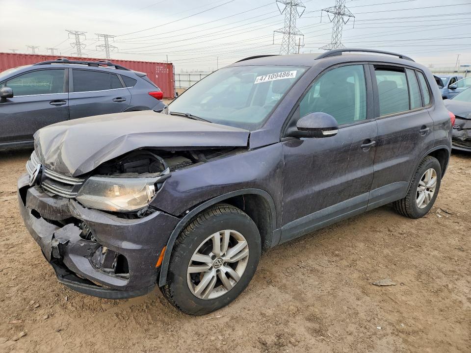 Auction sale of the 2016 Volkswagen Tiguan, vin: WVGAV7AX1GW607280, lot number: 47109486