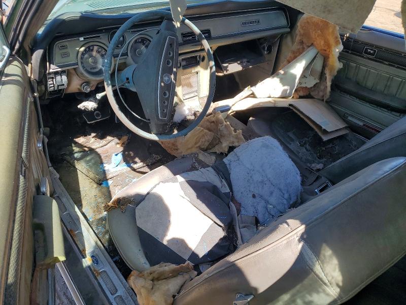 78757875 :رقم المزاد ، 8R91J503043 vin ، 1968 Mercury Cougar مزاد بيع