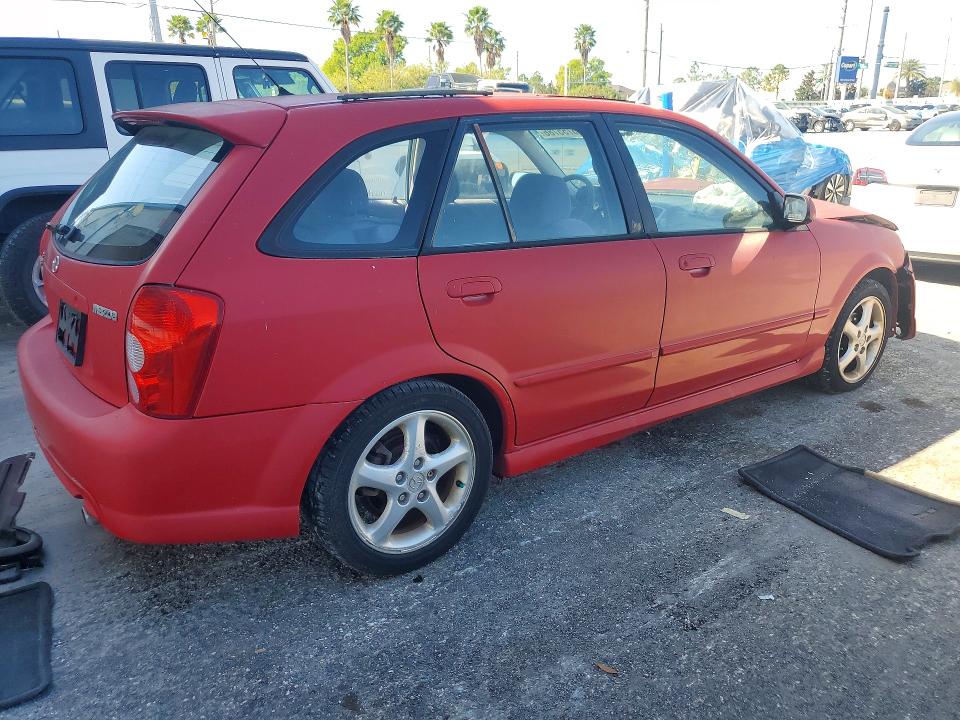45755786 :رقم المزاد ، JM1BJ245521479102 vin ، 2002 Mazda Protege مزاد بيع