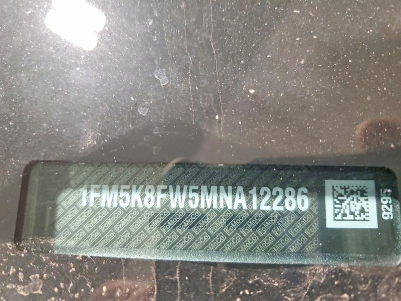 Продаж на аукціоні авто 2021 Ford Explorer, vin: 1FM5K8FW5MNA12286, номер лоту: 46352586