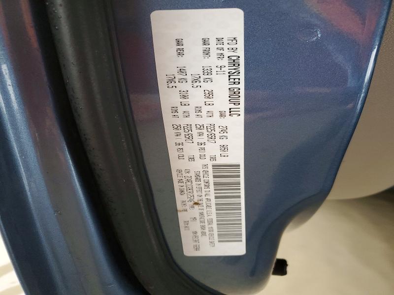 45880876 :رقم المزاد ، 2C4RC1CG9CR125246 vin ، 2012 Chrysler Town & Country مزاد بيع