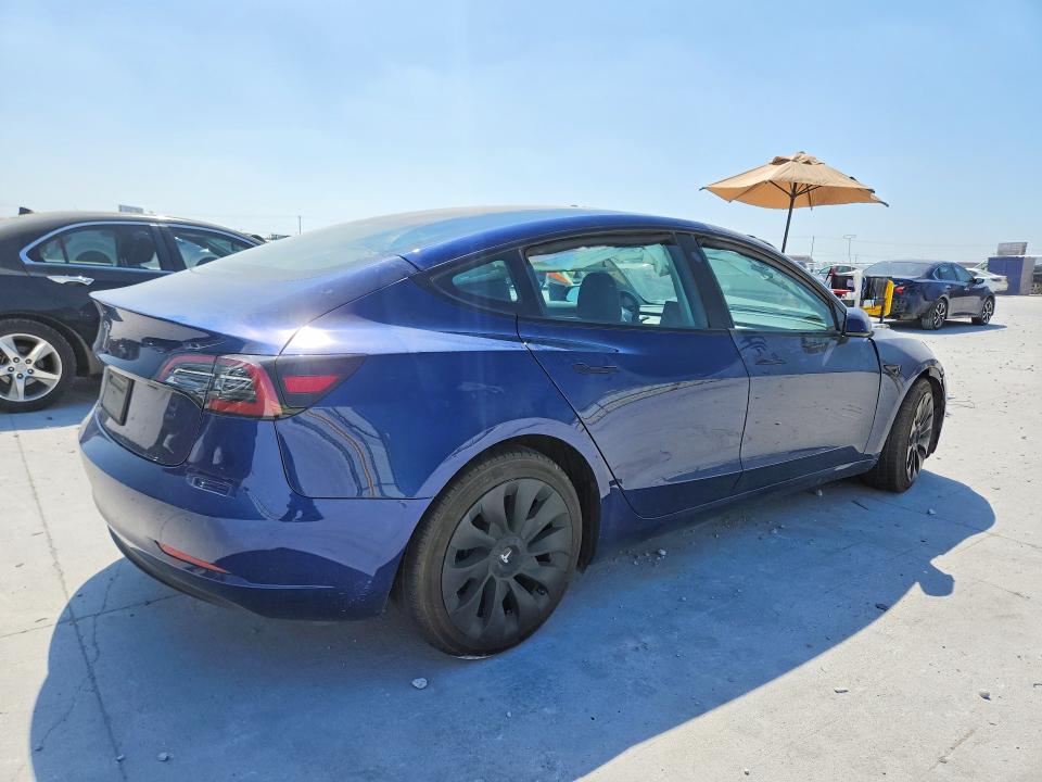 Продажа на аукционе авто 2023 Tesla Model 3, vin: 5YJ3E1EA5PF654655, номер лота: 47165546
