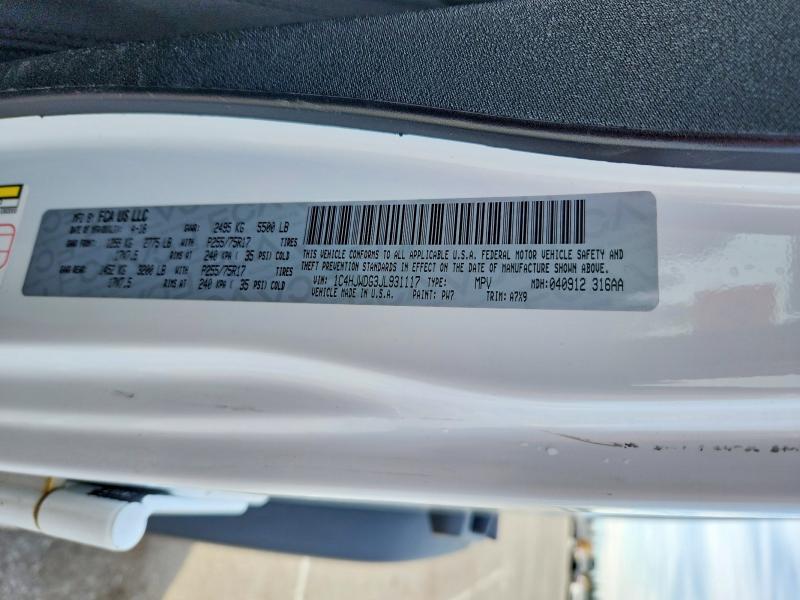 Продаж на аукціоні авто 2018 Jeep Wrangler Unlimited, vin: 1C4HJWDG3JL931117, номер лоту: 48005836