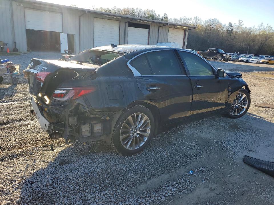 2021 Infiniti Q50 მანქანა იყიდება აუქციონზე, vin: JN1EV7BR3MM755544, აუქციონის ნომერი: 45594246