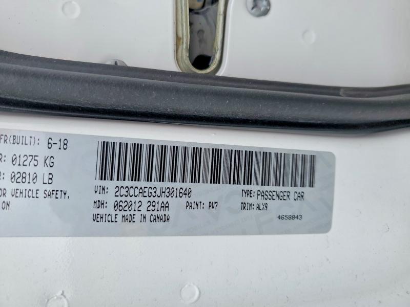 Aukcja sprzedaży 2018 Chrysler 300, vin: 2C3CCAEG3JH301640, numer aukcji: 47945426